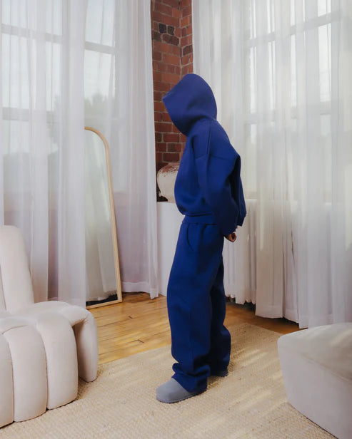 SWEAT ZIPÉ 02 / BLEU NUIT