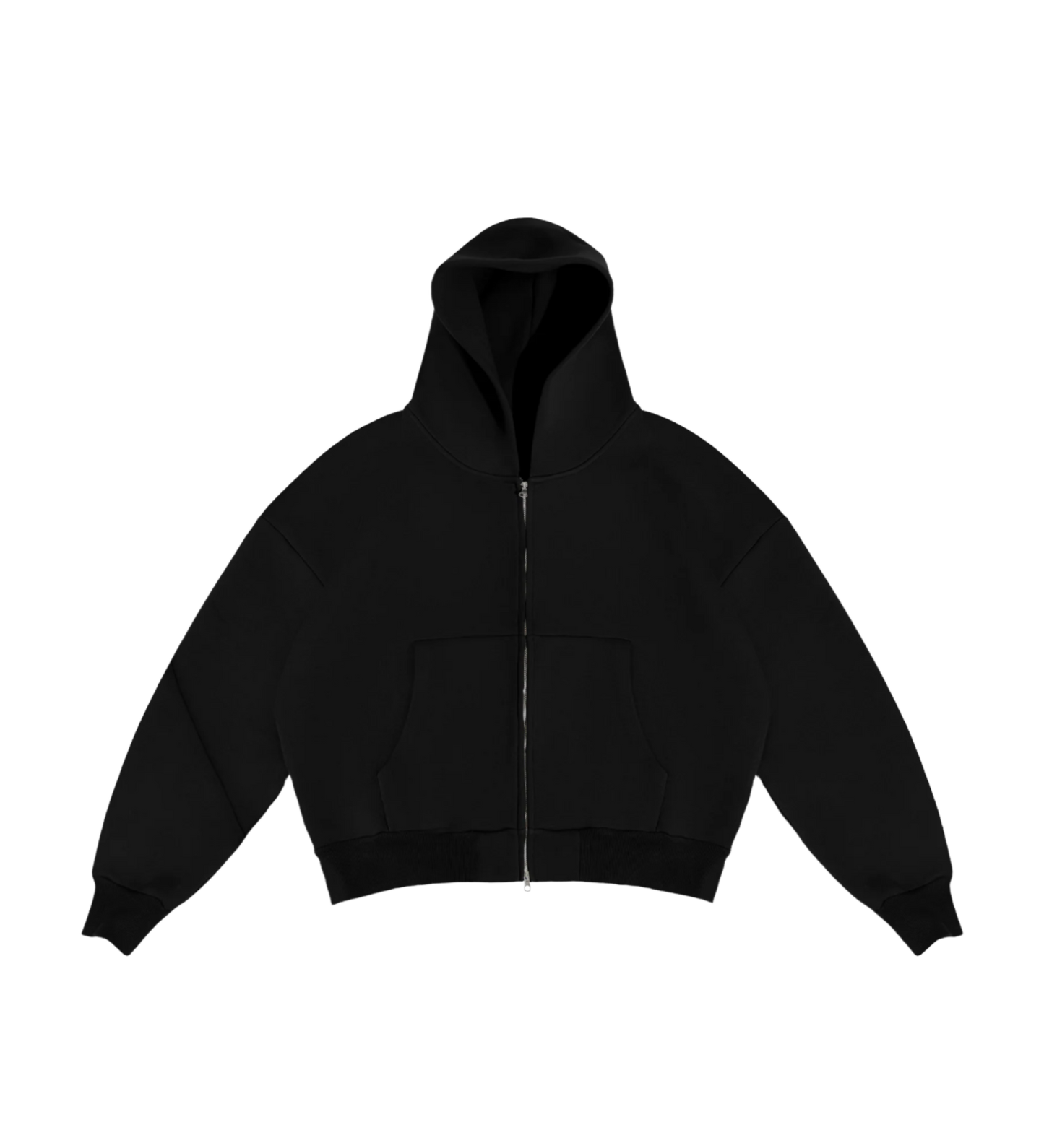 SWEAT ZIPÉ 02 / NOIR