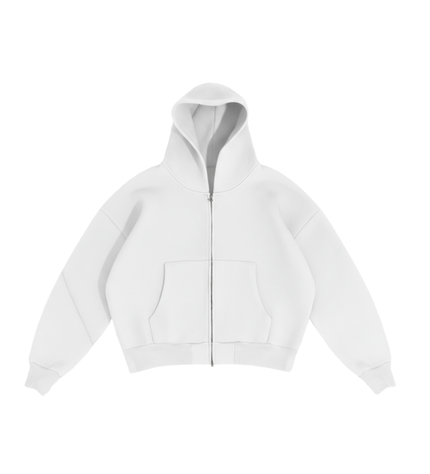 SWEAT ZIPÉ 02 / BLANC